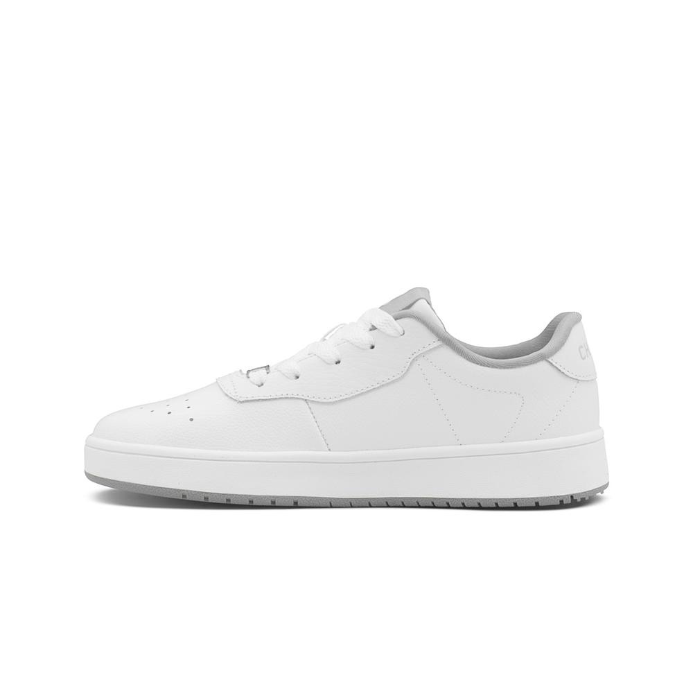 Foto 6 pulgar | Tenis Charly Escolar Para Hombre Casuales Color Blanco/gris Blanco