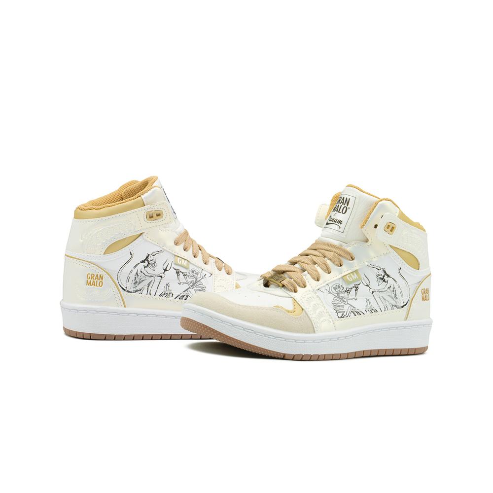 Foto 2 | Tenis Bota Panam X Gran Malo Para Hombre Casual Color Beige Beige
