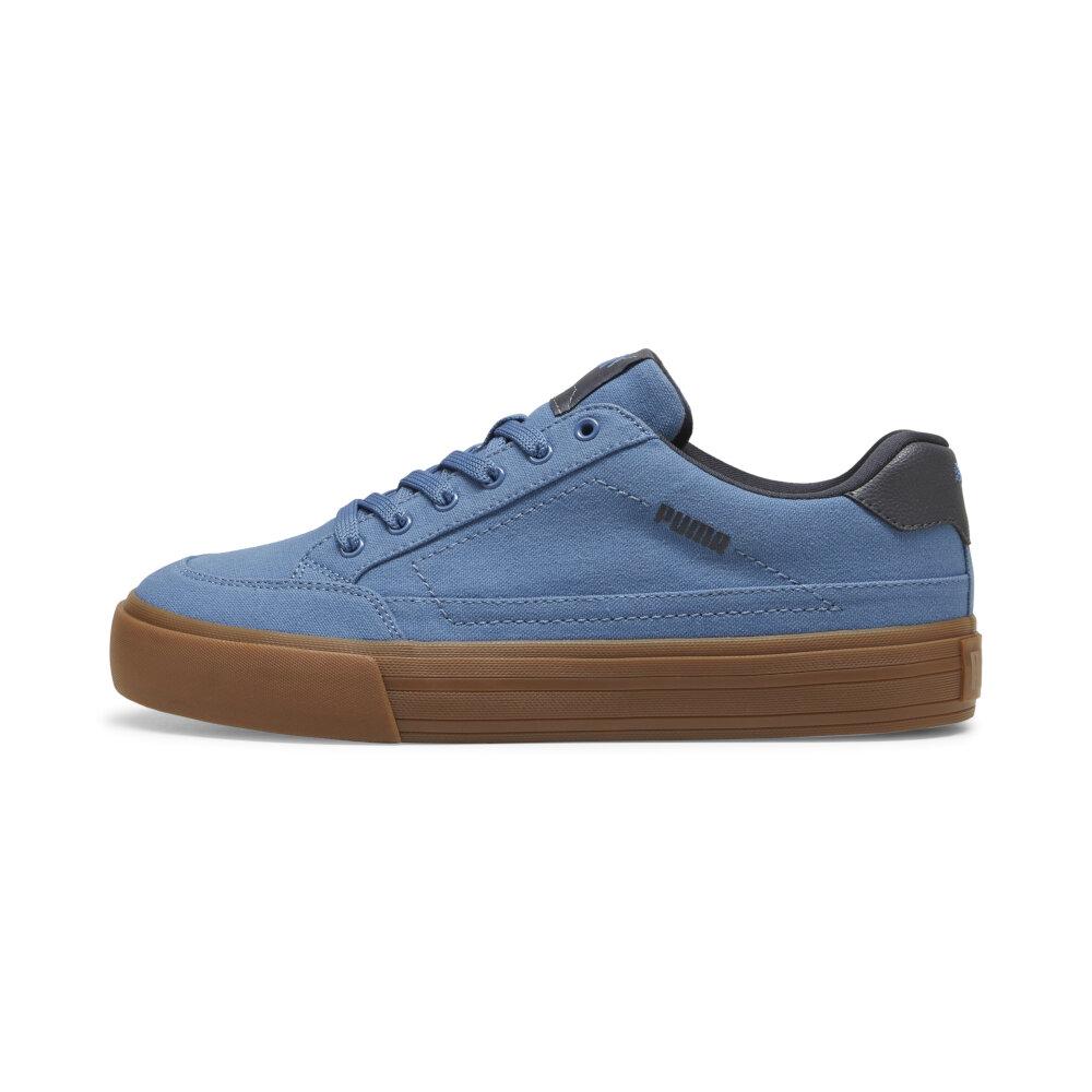 Foto 2 pulgar | Tenis Puma Court Classic Vulc Unisex Azul Acero