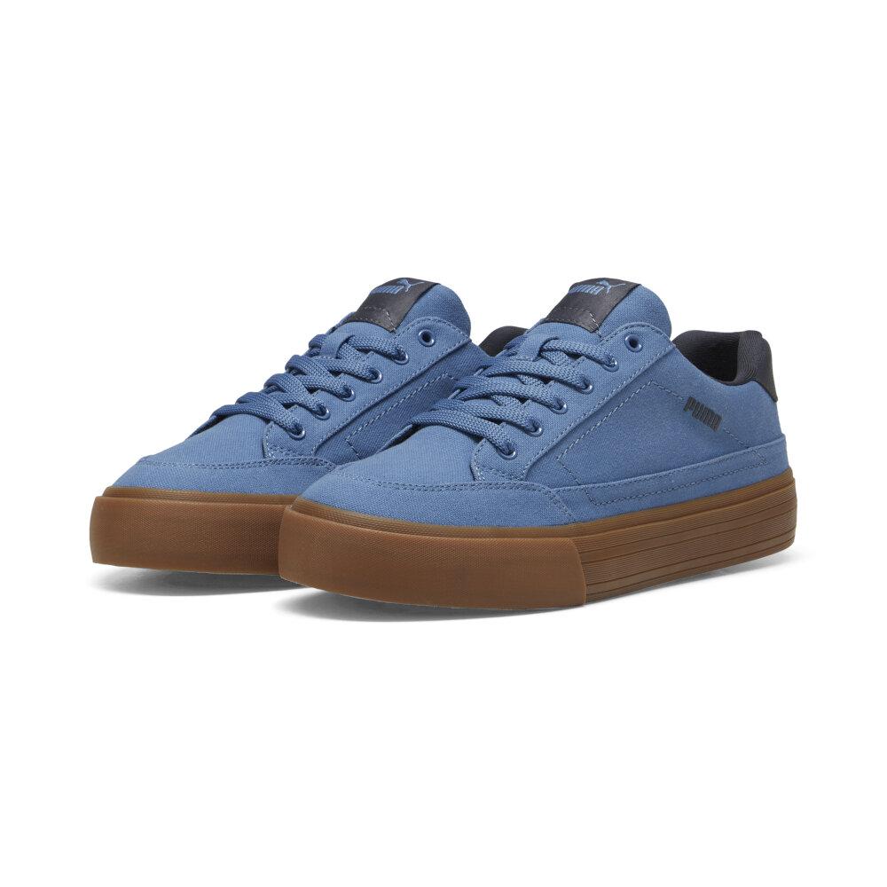 Foto 3 | Tenis Puma Court Classic Vulc Unisex Azul Acero