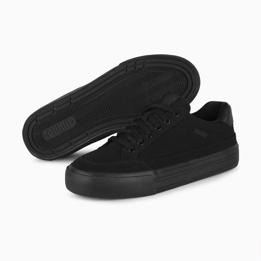 Foto 3 | Tenis Puma Court Classic Vulc Unisex Negro