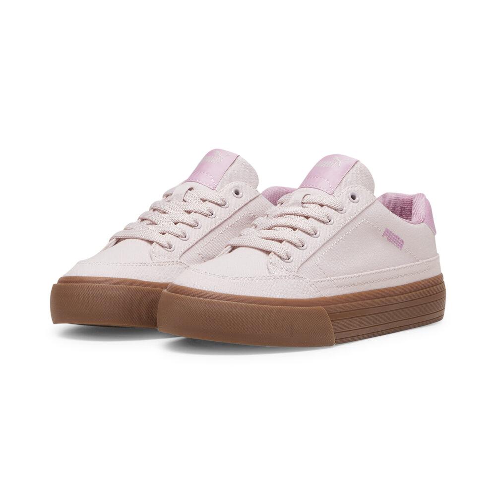 Foto 4 pulgar | Tenis Puma Court Classic Vulc Unisex Rosa Claro