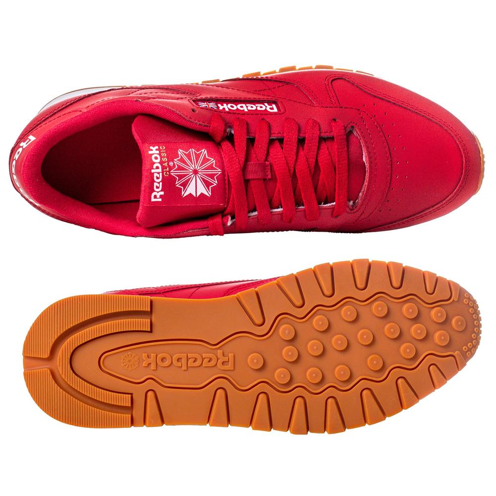 Foto 3 pulgar | Tenis Reebok Classic Leather - 100008792 - Rojo - Hombre Rojo