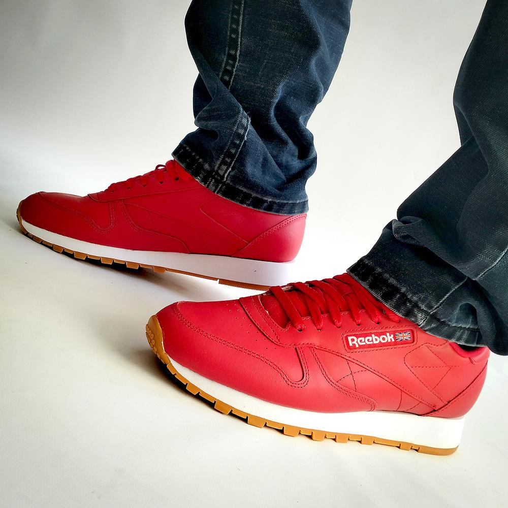 Foto 7 | Tenis Reebok Classic Leather - 100008792 - Rojo - Hombre Rojo