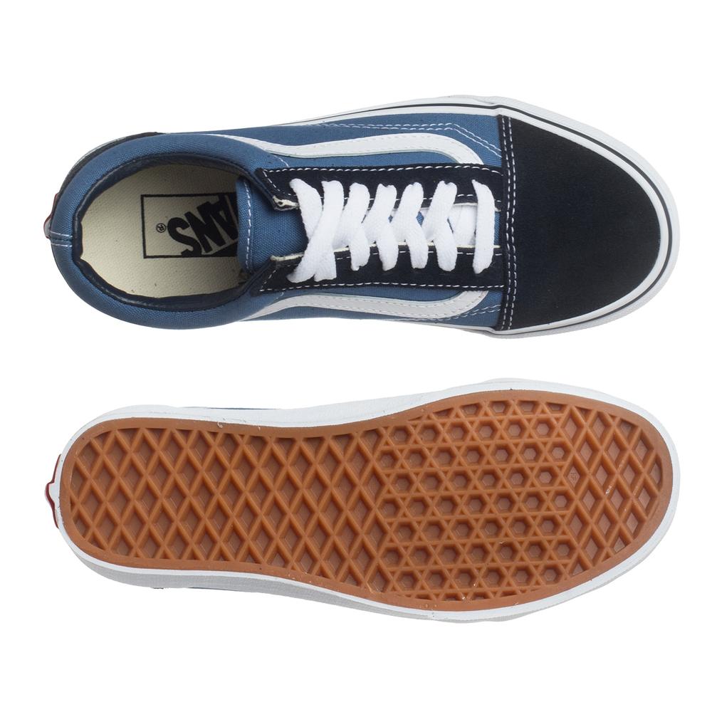 Foto 3 pulgar | Tenis Vans Old Skool - 0d3hnvy - Azul Acero - Unisex Azul Acero