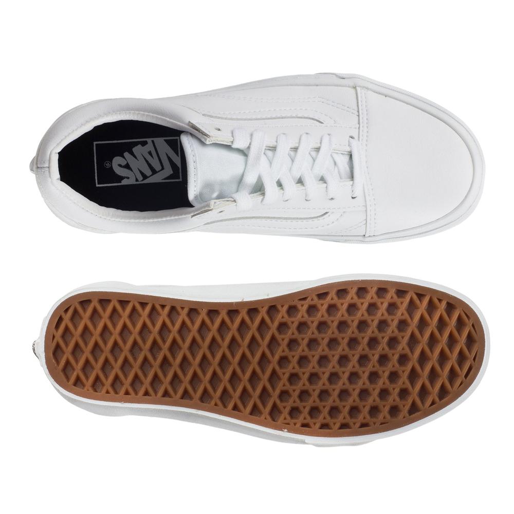 Foto 3 pulgar | Tenis Vans Old Skool - 38g1odj - Blanco - Unisex Blanco