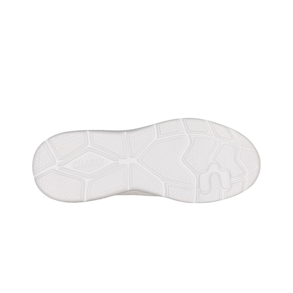Foto 6 pulgar | Tenis Charly Walking Hombre Correr Blanco