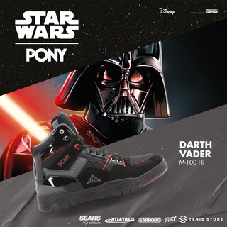 Foto 5 | Tenis Pony M-100 Hi Edición Star Wars Darth Vader