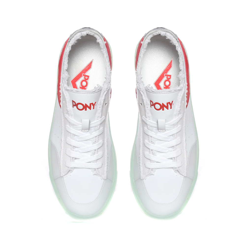Foto 4 | Tenis Pony Slamdunk Chili Red Hombre
