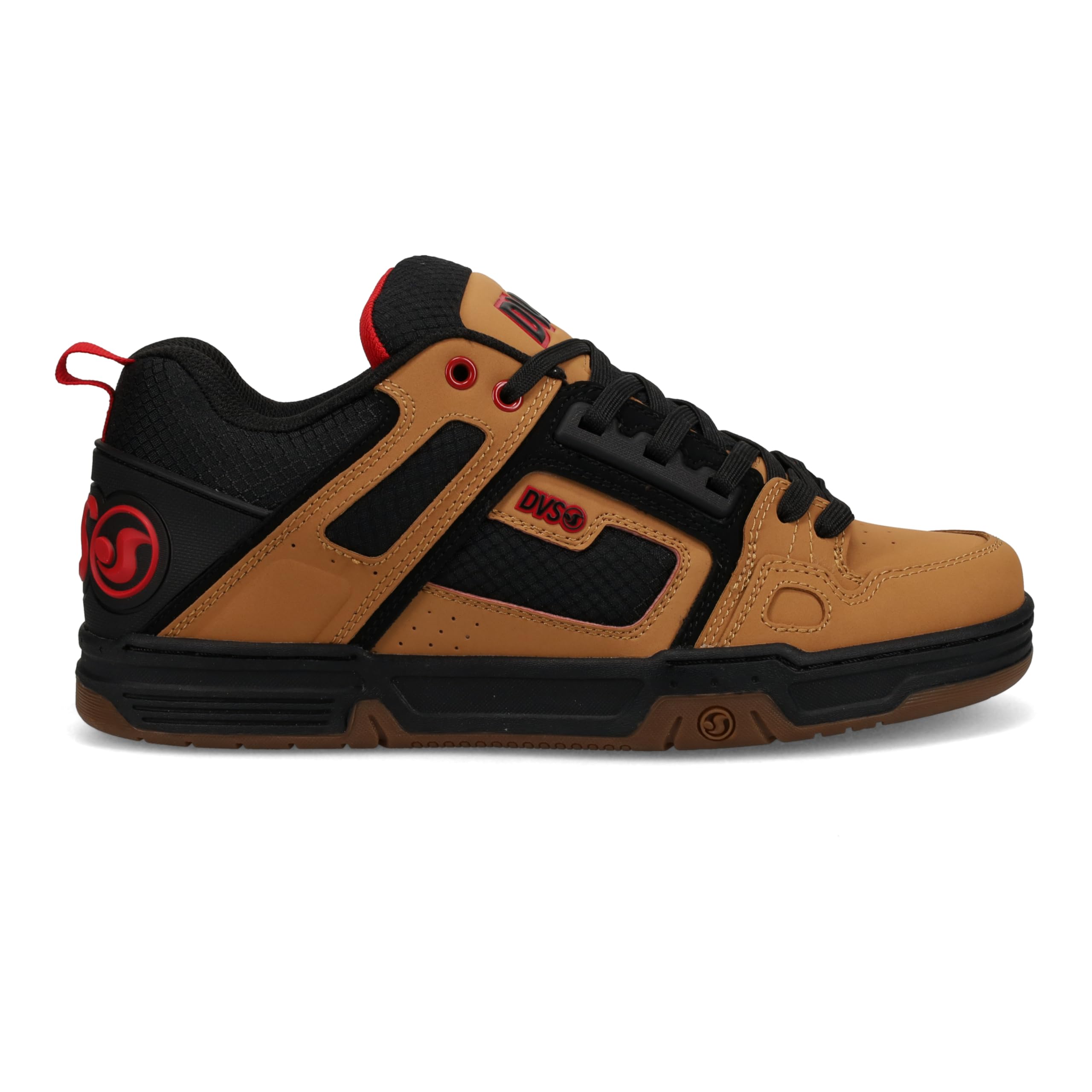 Foto 2 pulgar | Zapatilla De Skate Dvs Para Hombre Bronceado/negro/rojo Talla 10 - Venta Internacional.