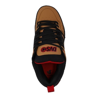 Foto 3 | Zapatilla De Skate Dvs Para Hombre Bronceado/negro/rojo Talla 10 - Venta Internacional.