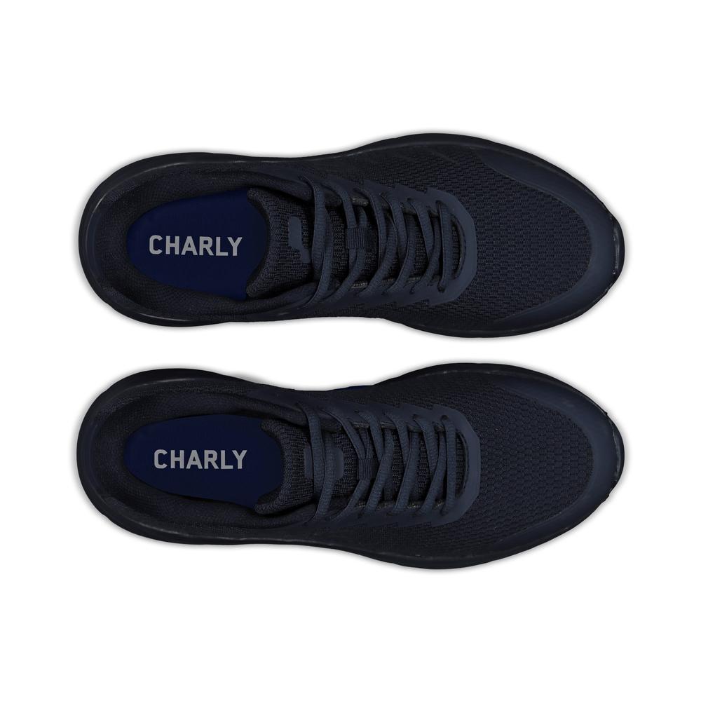 Foto 5 pulgar | Tenis Charly Relax Walking Unisex Estilo Negro