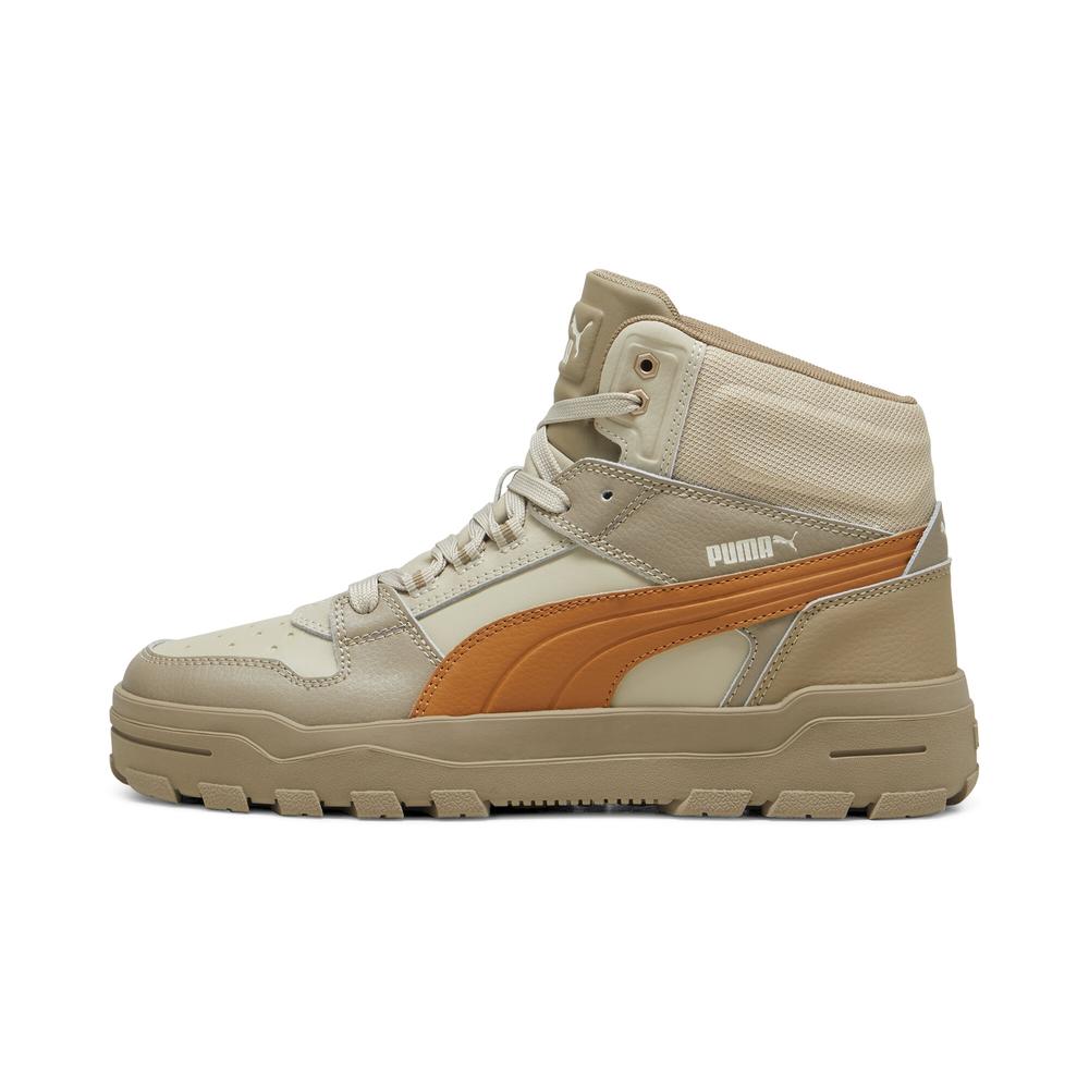 Foto 2 pulgar | Tenis Puma Rebound Abrupt Mid Unisex Marron Claro