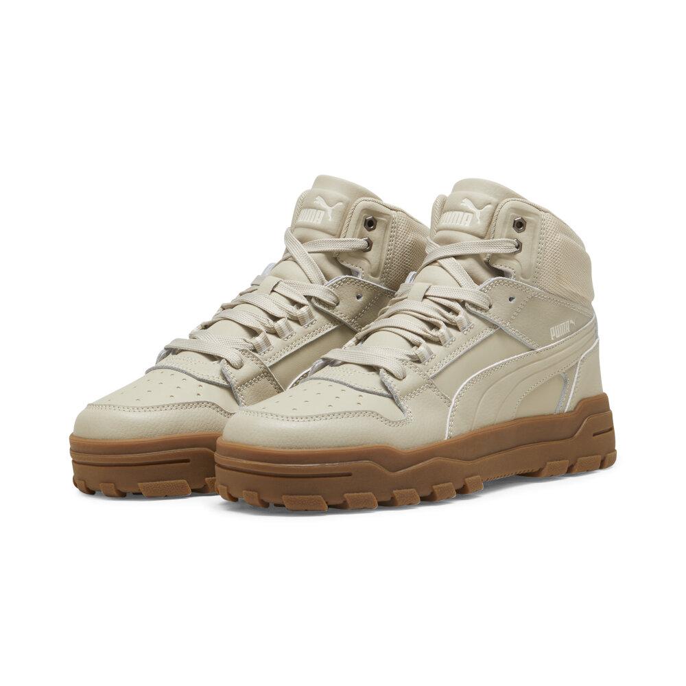 Foto 4 pulgar | Tenis Puma Rebound Abrupt Mid Unisex Cafe