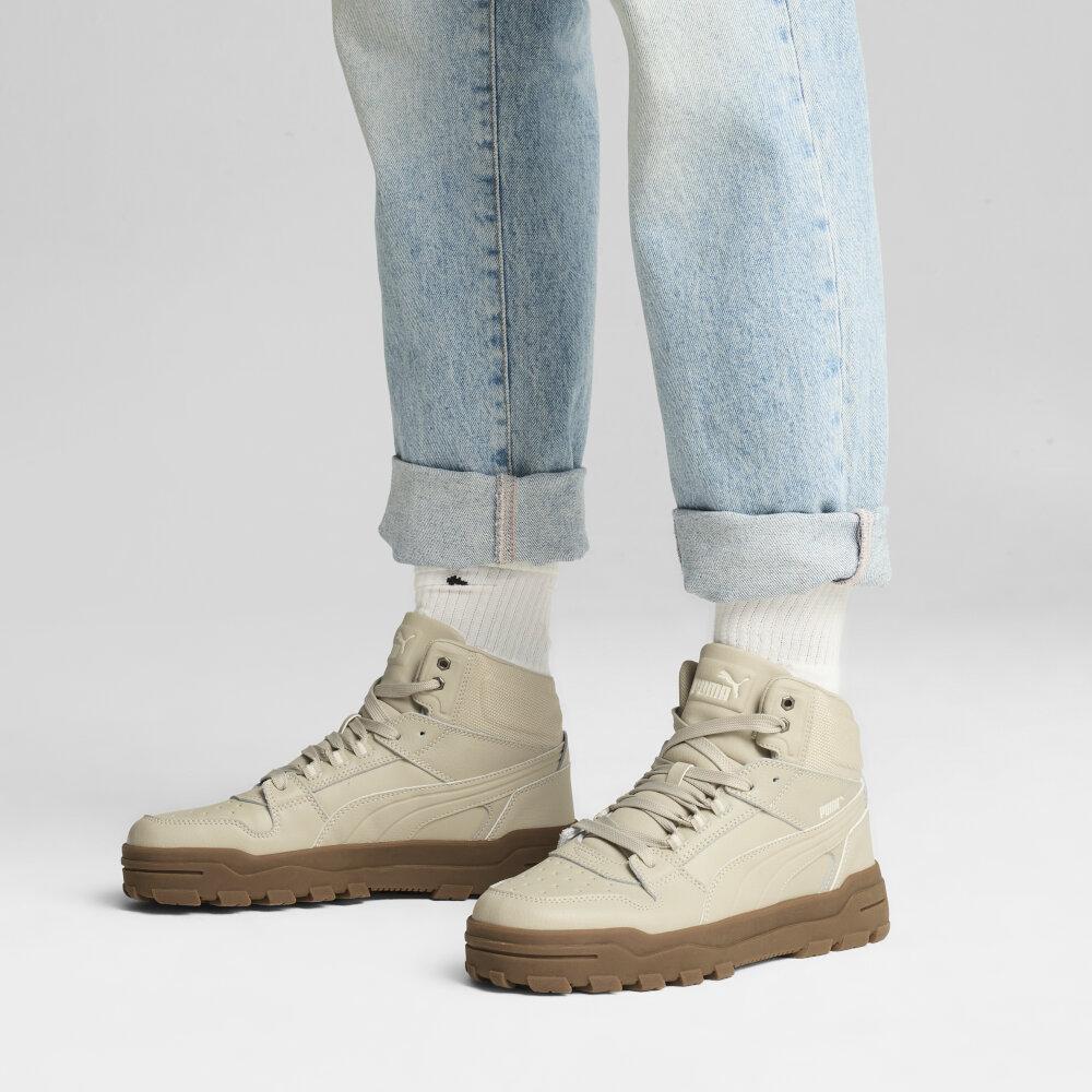Foto 4 | Tenis Puma Rebound Abrupt Mid Unisex Cafe