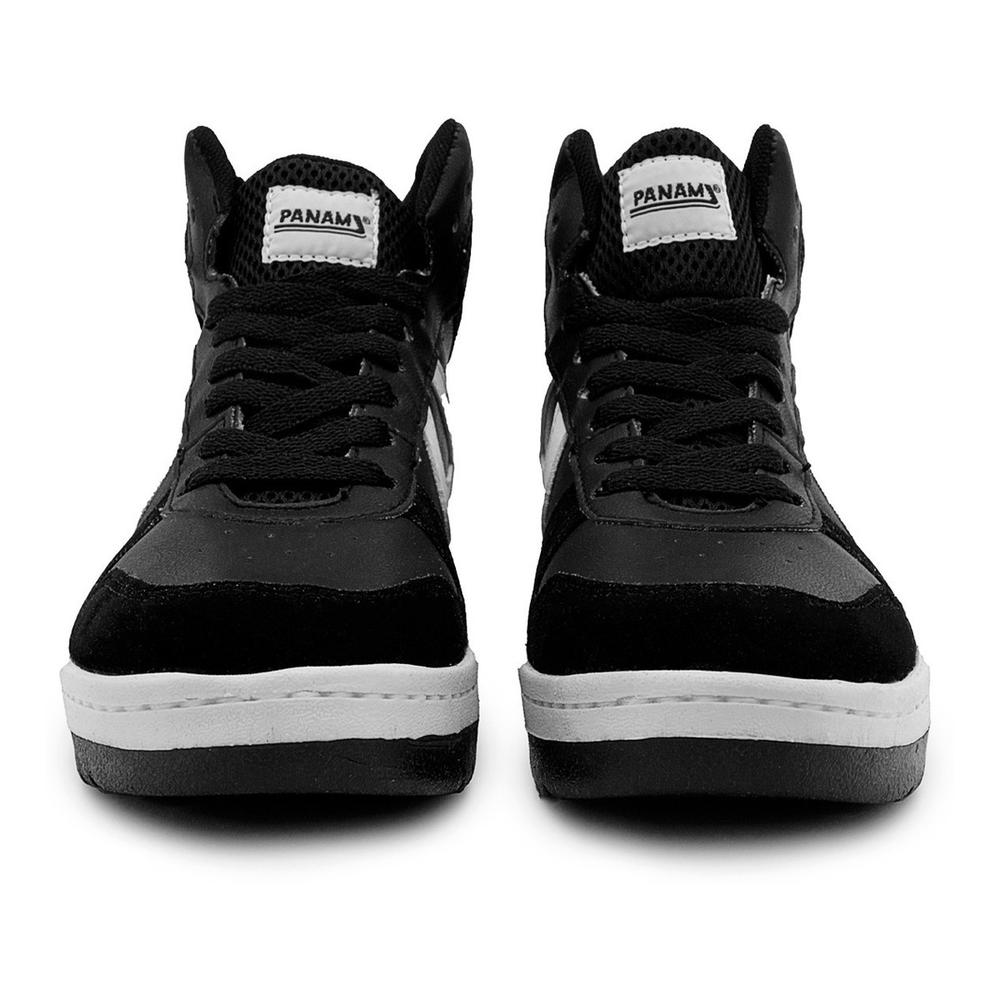 Foto 7 pulgar | Tenis Panam Bota Meztli Color Negro Mujer Y Hombre 22-29 Negro