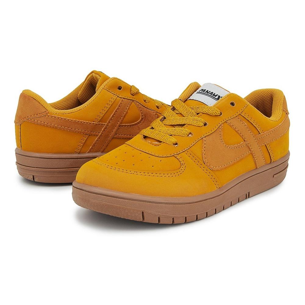 Foto 1 | Tenis Panam Skate Ocre Caballero Tipo Piel 23-28 Urbano Ocre