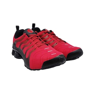 Foto 4 | Tenis Para Hombre Pirma Amortiguador Running Color Negro Rojo