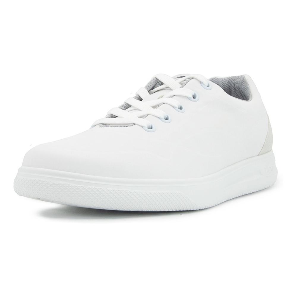 Foto 3 pulgar | Tenis Sneaker Casual Sport Flexi Suela Extra Ligera Hombre Blanco