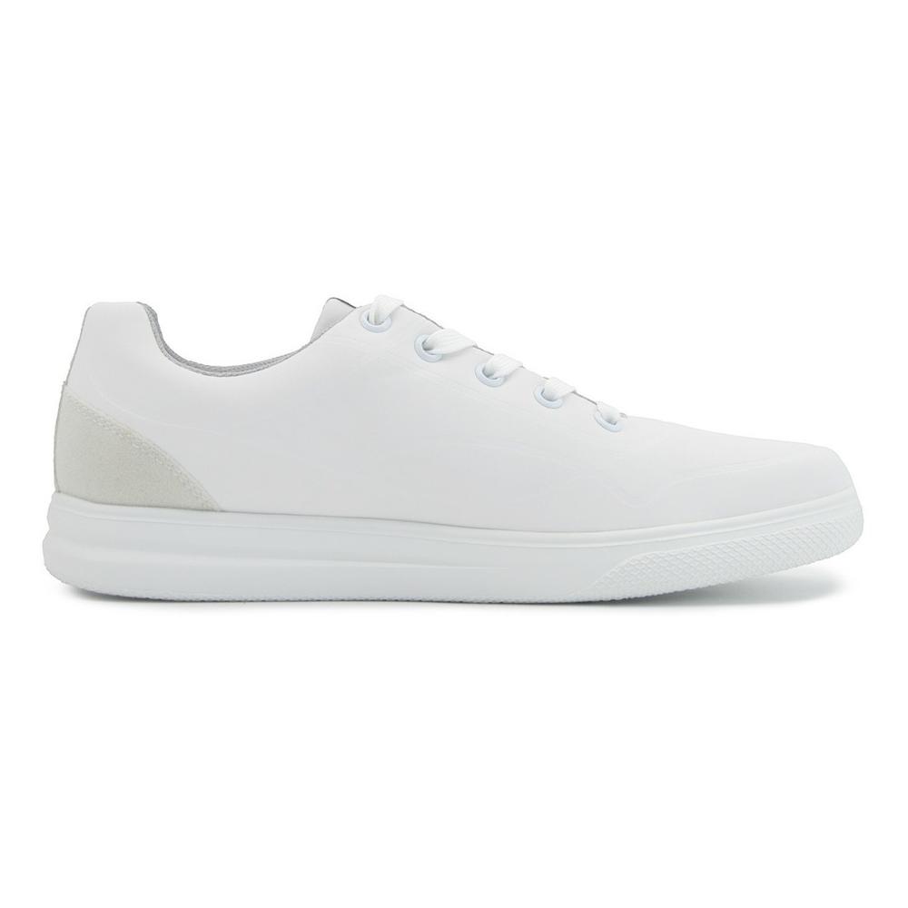 Foto 5 pulgar | Tenis Sneaker Casual Sport Flexi Suela Extra Ligera Hombre Blanco
