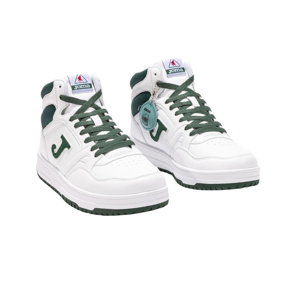 Foto 3 pulgar | Tenis Para Hombre Joma  Bota Super Cómodos Urbano Blanco Blanco