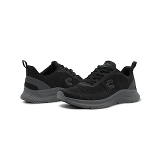 Foto 5 | Tenis Para Hombre Charly Walking Relax Textil Negro Gris Negro