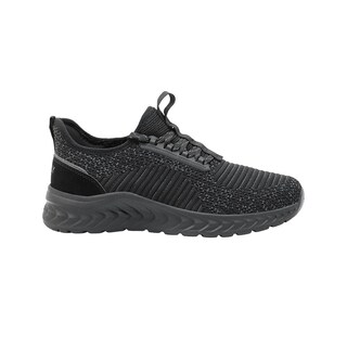 Foto 3 | Tenis Para Hombre Charly Walking Relax Textil Color Negro Negro