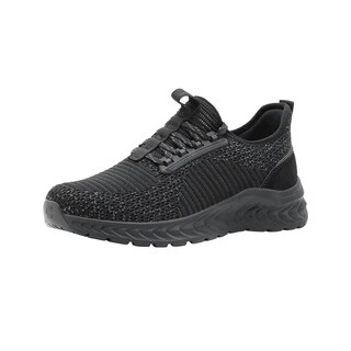 Foto 4 | Tenis Para Hombre Charly Walking Relax Textil Color Negro Negro