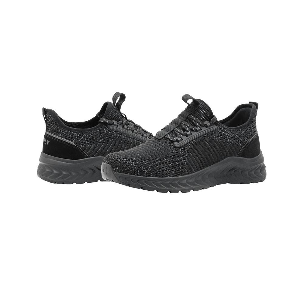Foto 5 | Tenis Para Hombre Charly  Walking Relax Textil Color Negro Negro