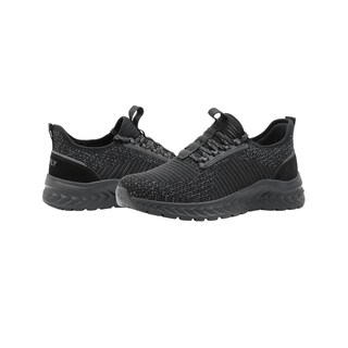 Foto 5 | Tenis Para Hombre Charly Walking Relax Textil Color Negro Negro