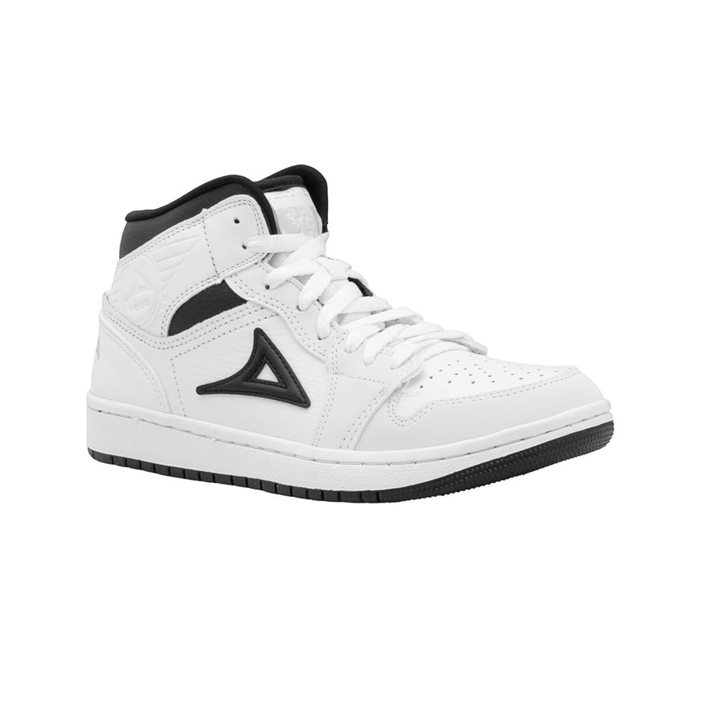 Foto 2 pulgar | Tenis Para Hombre Pirma  Bota Piel Cosido Color Blanco Blanco