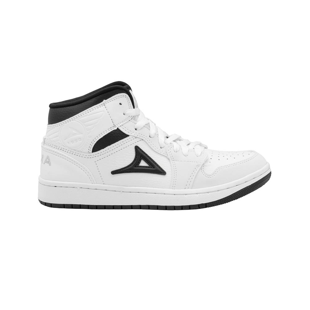 Foto 4 pulgar | Tenis Para Hombre Pirma  Bota Piel Cosido Color Blanco Blanco