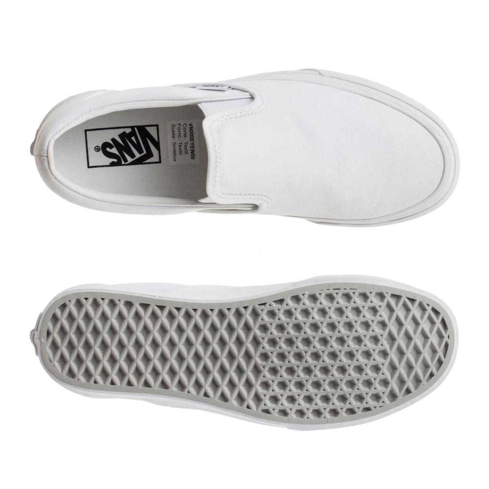 Foto 3 pulgar | Tenis Vans Classic Slip On - 0eyew00 - Blanco - Unisex Blanco