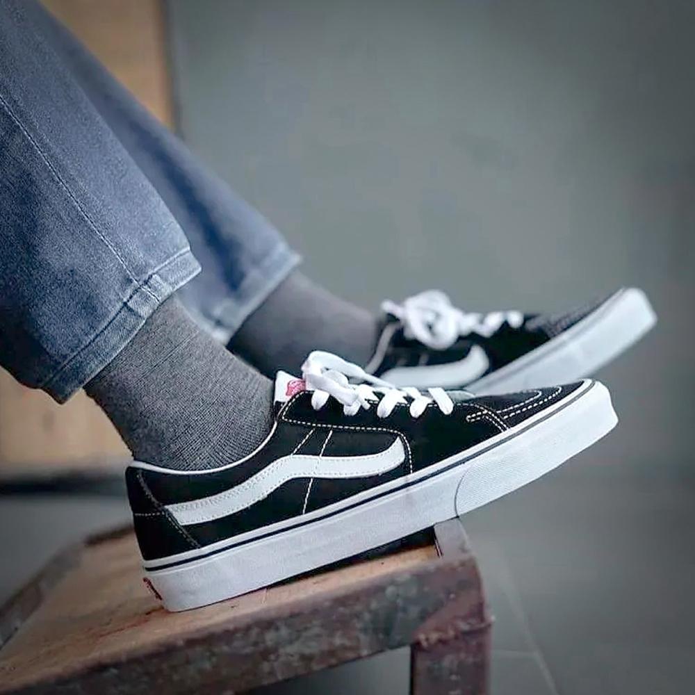 Foto 8 pulgar | Tenis Vans Sk8 Low - 4uuk6bt - Negro - Unisex Negro