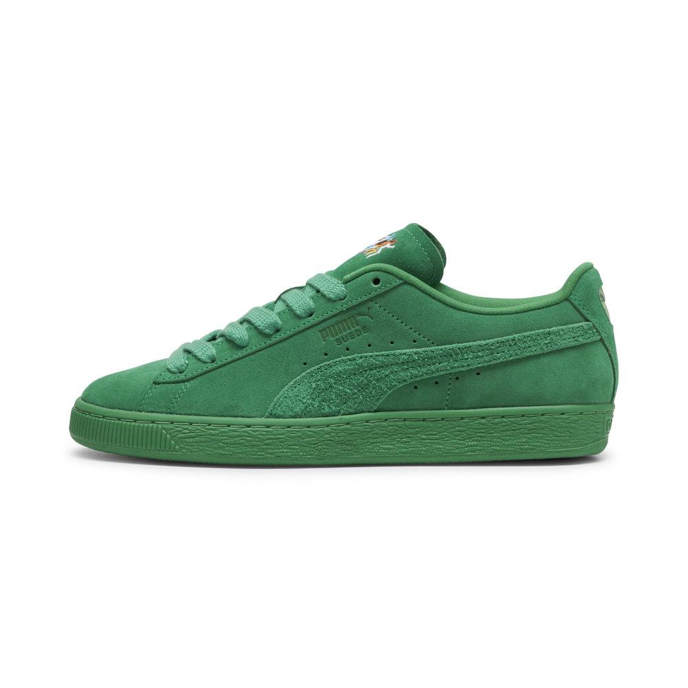 Foto 2 pulgar | Tenis Puma Suede Love Marathon Unisex Verde Oscuro