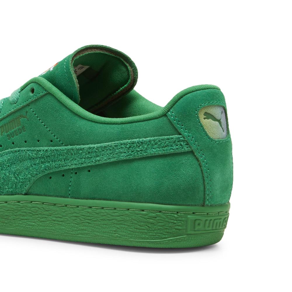 Foto 6 pulgar | Tenis Puma Suede Love Marathon Unisex Verde Oscuro