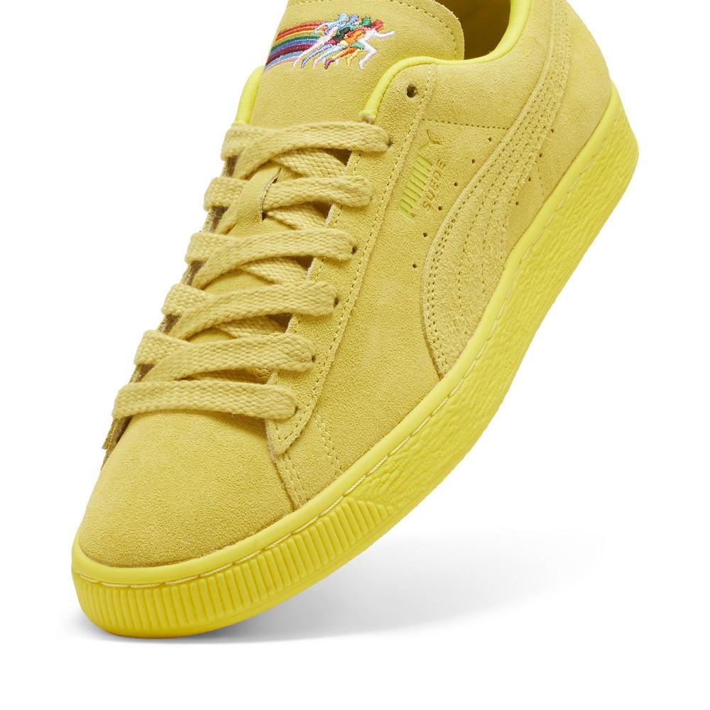 Foto 5 pulgar | Tenis Puma Suede Love Marathon Unisex Amarillo