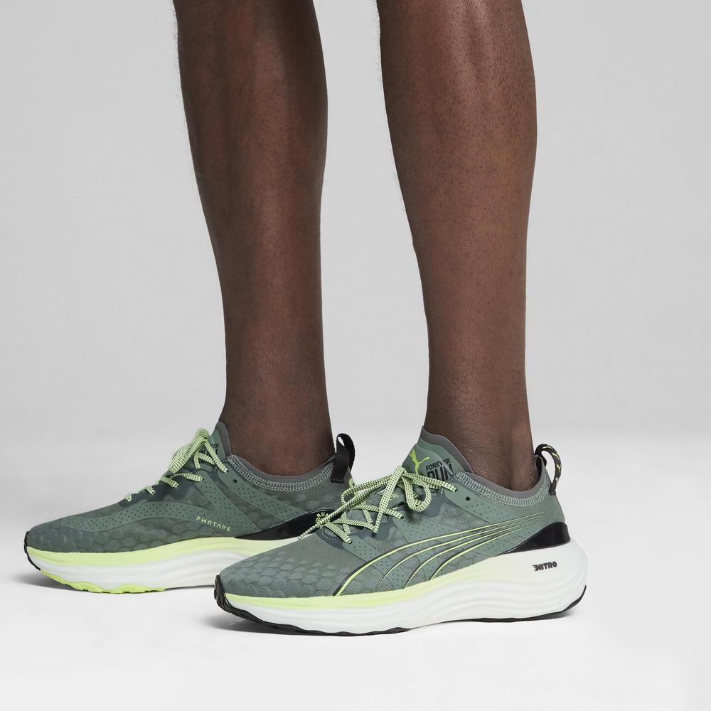 Foto 6 pulgar | Tenis Para Correr Puma Foreverrun Nitro Unisex Verde Oscuro