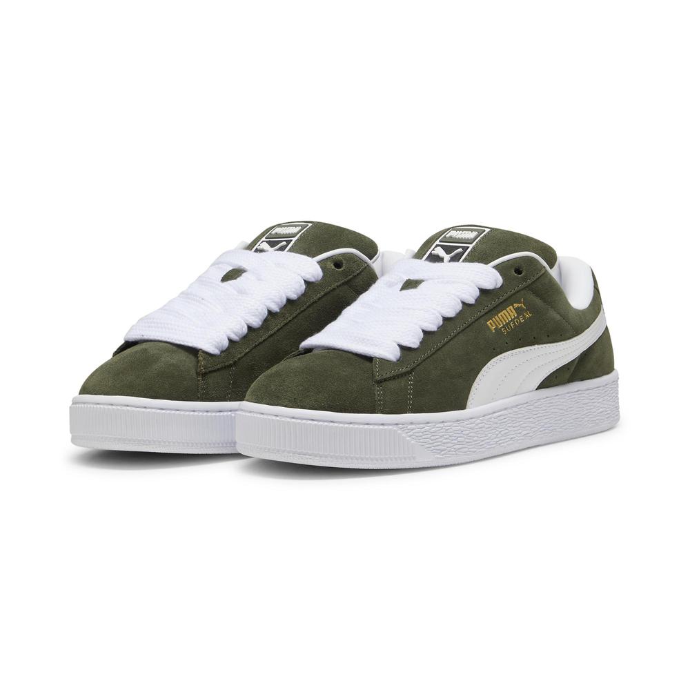 Foto 4 pulgar | Tenis Suede Xl Unisex Verde Oscuro