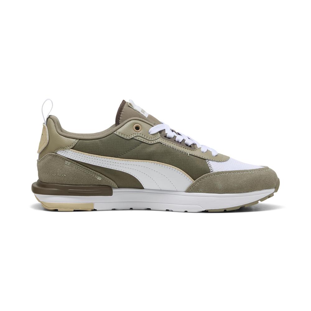 Foto 3 pulgar | Tenis Puma R22 Unisex Verde Oscuro