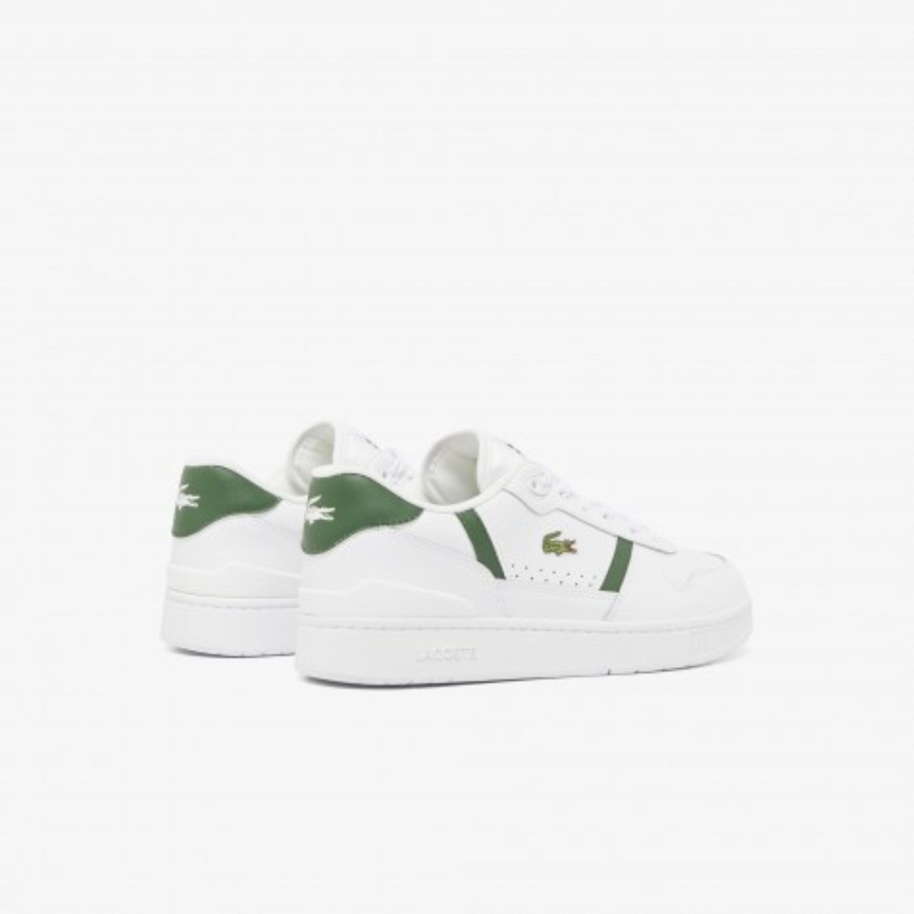 Foto 3 pulgar | Tenis Lacoste T-clip Set 224 Blanco Verde