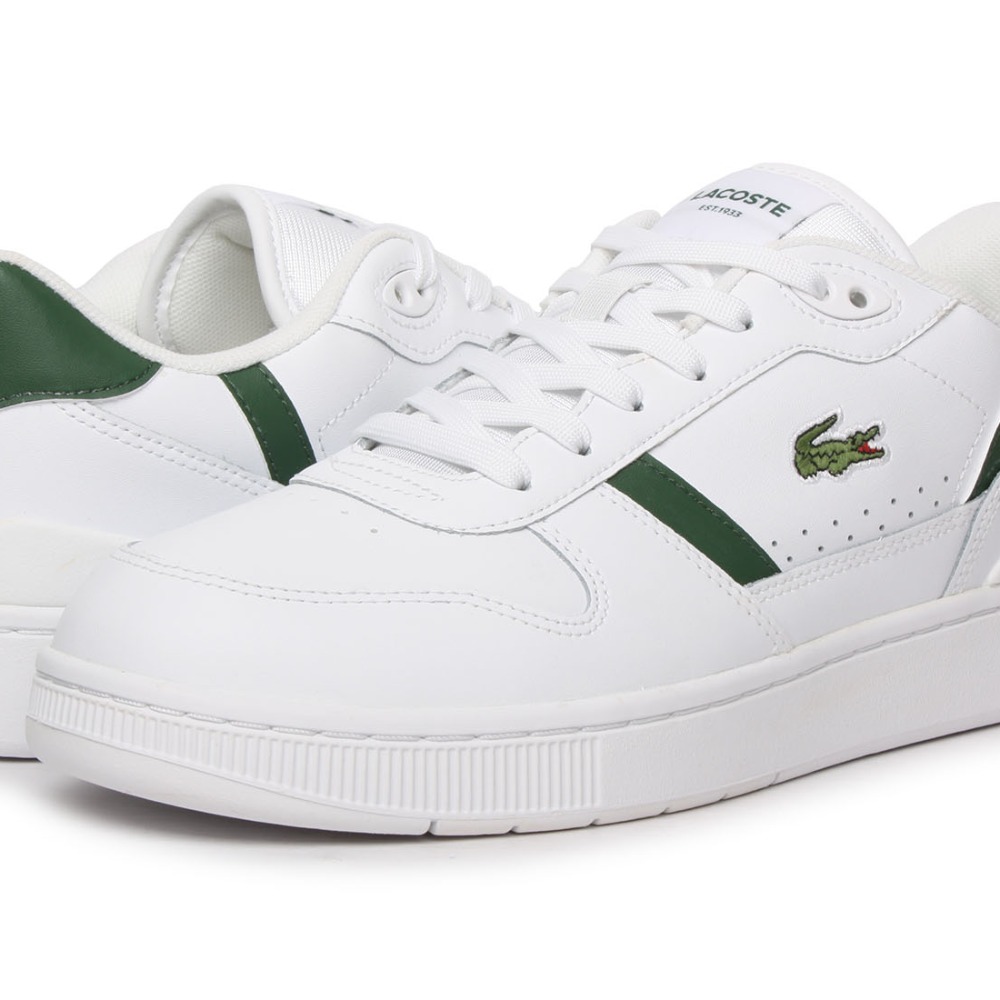 Foto 4 pulgar | Tenis Lacoste T-clip Set 224 Blanco Verde
