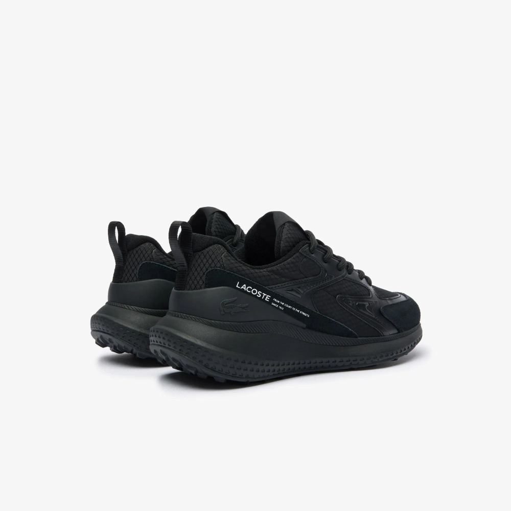 Foto 3 pulgar | Tenis Lacoste L003 Evo 124 Triple Black