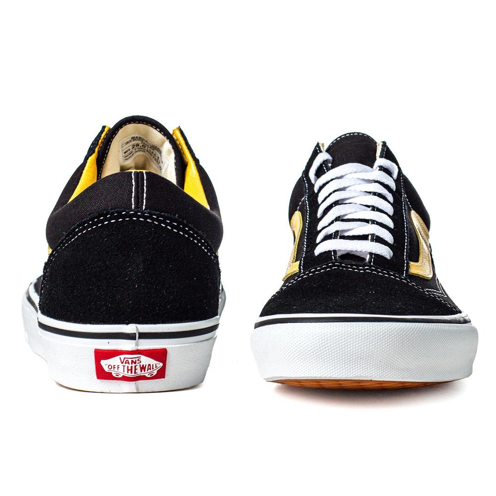 Foto 4 pulgar | Tenis Vans Old Skool - 0cr5ylw - Negro - Hombre Negro