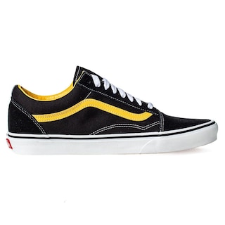 Foto 4 | Tenis Vans Old Skool - 0cr5ylw - Negro - Hombre Negro