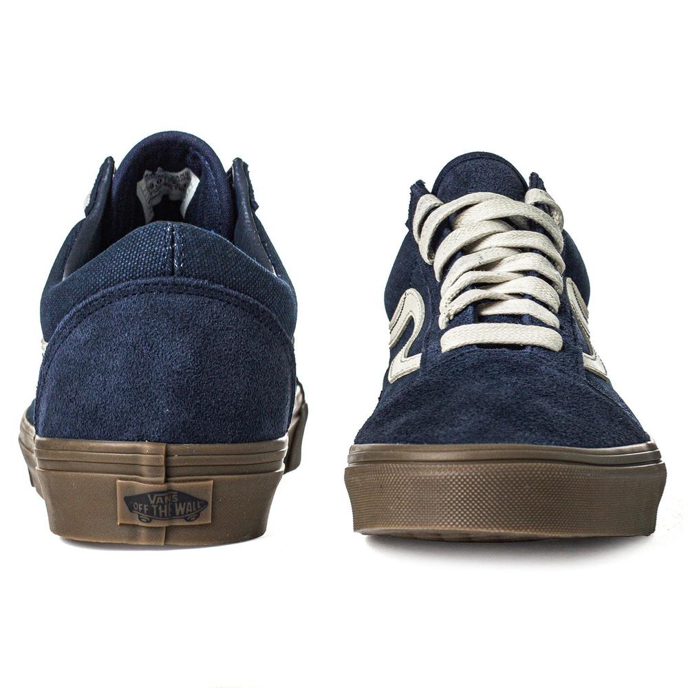 Foto 3 | Tenis Vans Old Skool - 2z42nvy - Azul Marino - Hombre Azul Marino