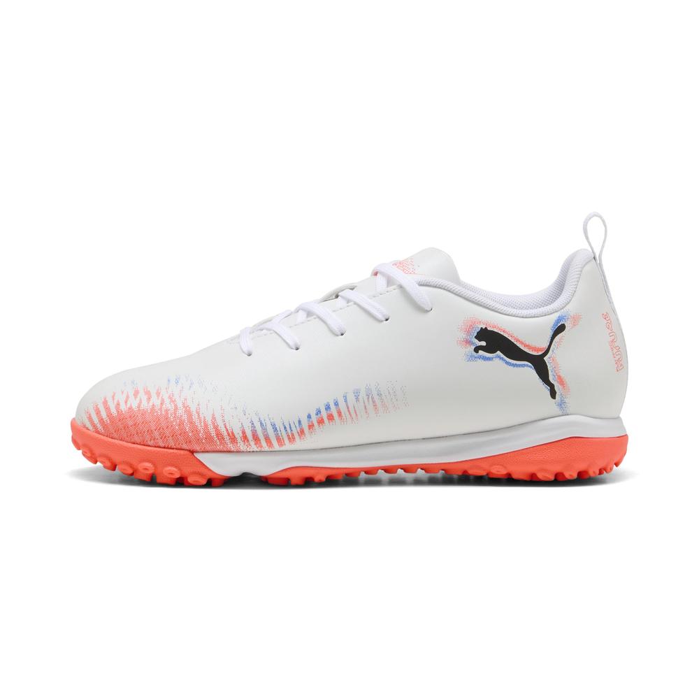 Foto 1 | Tenis Puma Future 8 Play Tt + Mid Jr Para Niño Blanco