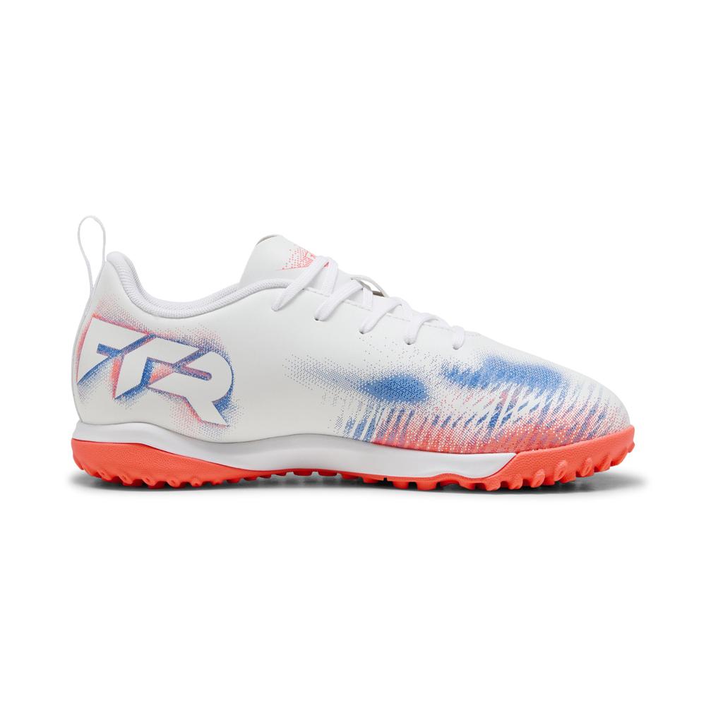 Foto 3 pulgar | Tenis Puma Future 8 Play Tt + Mid Jr Para Niño Blanco