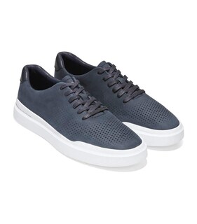 Foto 6 | Zapatilla Cole Haan Grandpro Rally Cortada Con Láser Para Hombre, Color Azul Marino, Tinta 11us - Venta Internacional.