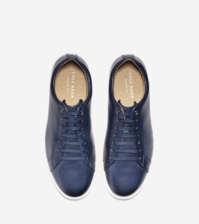 Foto 6 | Zapatos Cole Haan Grand Crosscourt Ii De Piel Azul Marino Talla 14 - Venta Internacional.